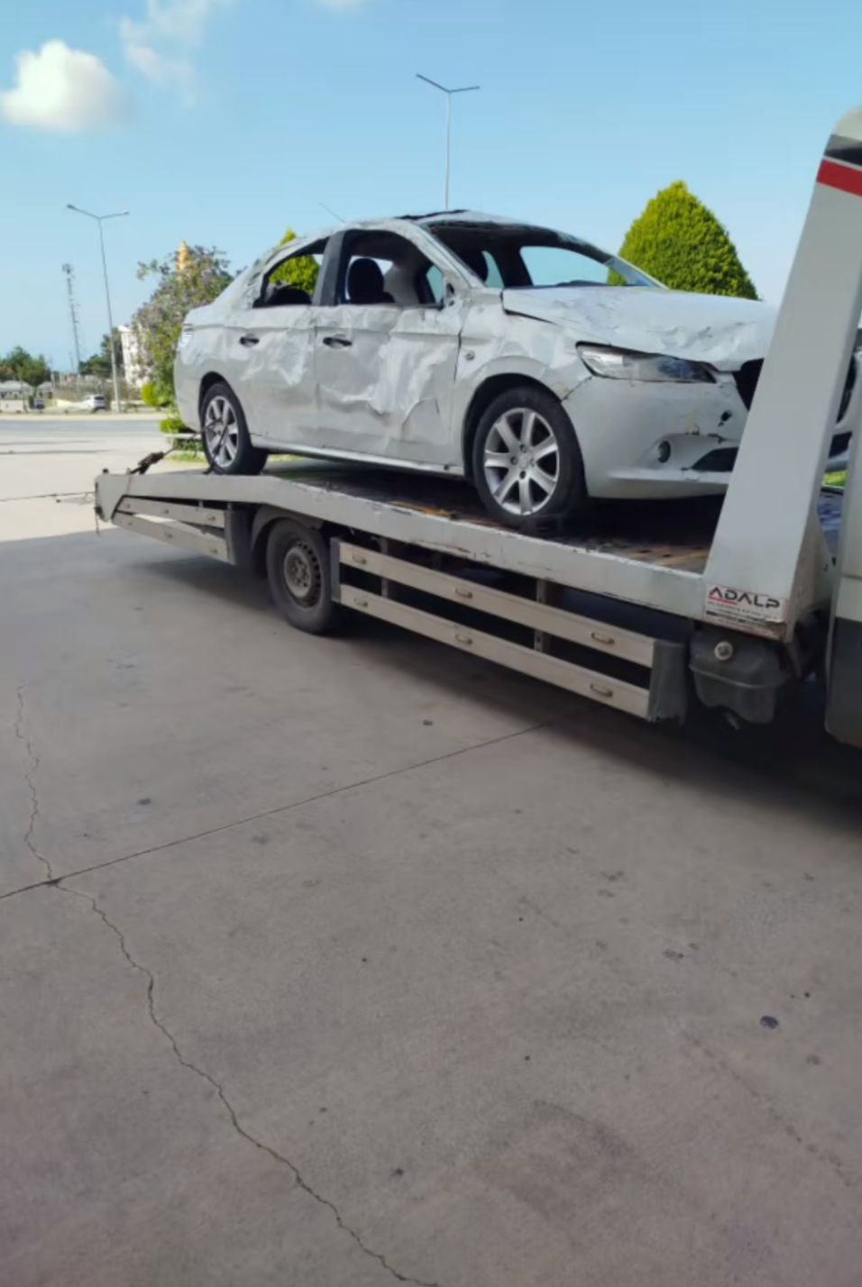 Kilis'te binek araç için çekici hizmeti