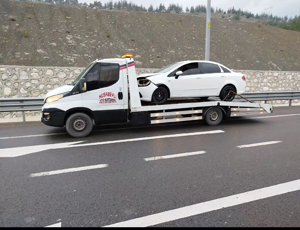 Musabeyli çevresinde oto kurtarma operasyonu